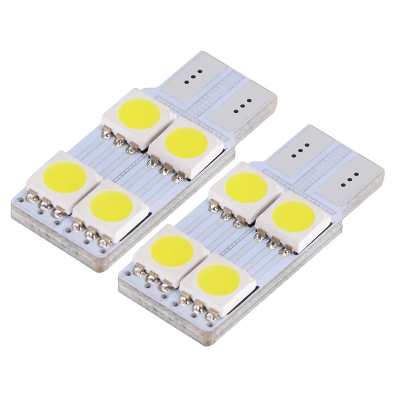 

500pcs Car T10 W5W 194 LED 5050 SMD 4 LED Auto Wedge Interior Light Dome Map Trunk License Plate Lamp