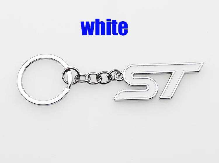 1 шт. 3D ST автомобильный брелок из цинкового сплава для ключей кольцо Креативный