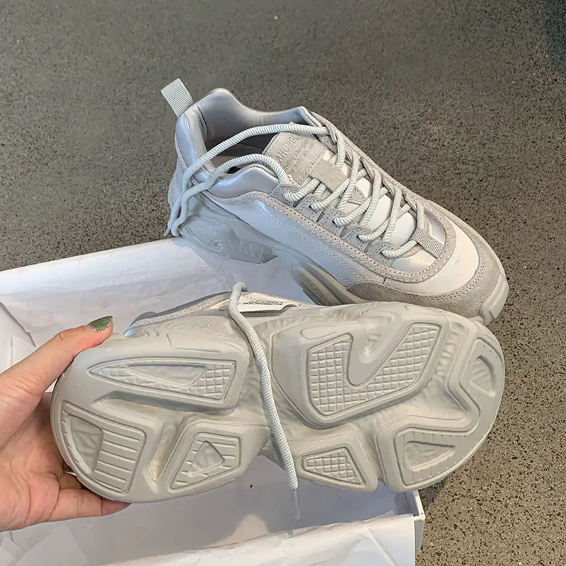 

Sneakers Women Trendy Chunky Dad Shoe Laces Platform Shoes New Sneakers Chaussures Shoes for Women Sneakers Tenis De Mujer