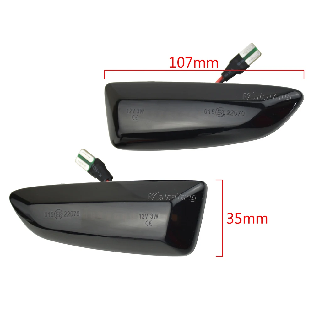

LED Turn Signal Light Blinker Indicator Side Marker Lamp For Opel Vauxhall Astra J K Crossland X Grandland Insignia B Zafira C