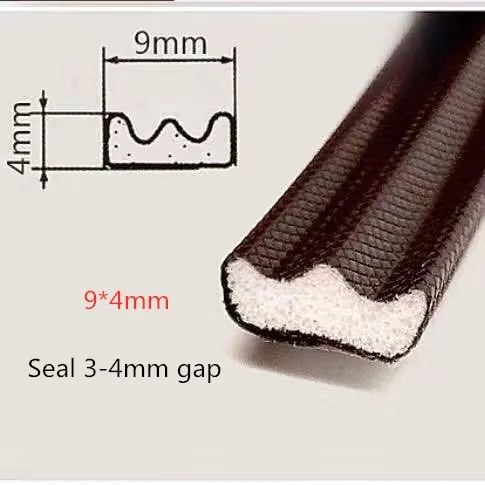 Бесплатная доставка Пенополиуретан звукоизоляция уплотнение зазоров для дверей