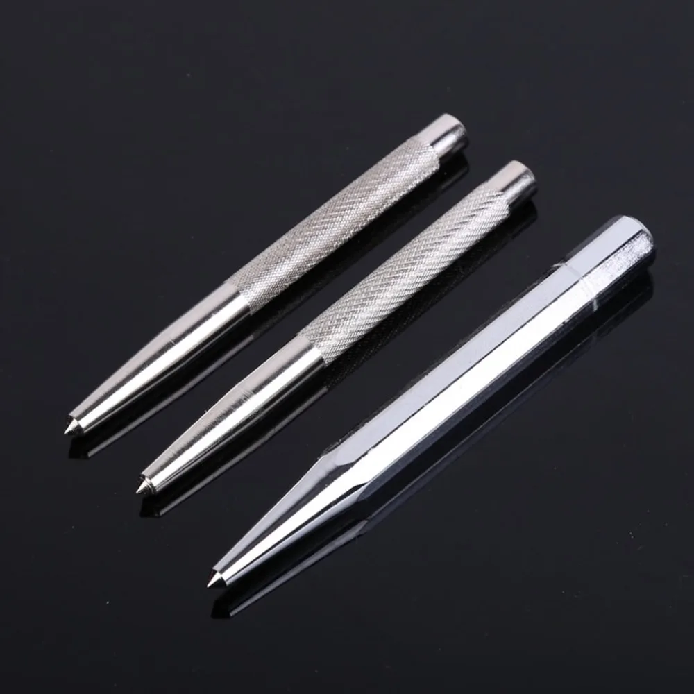 Anti-slip pliers punching center punch cone CR-V steel six angle single branch /2PC chrome plated surface | Инструменты