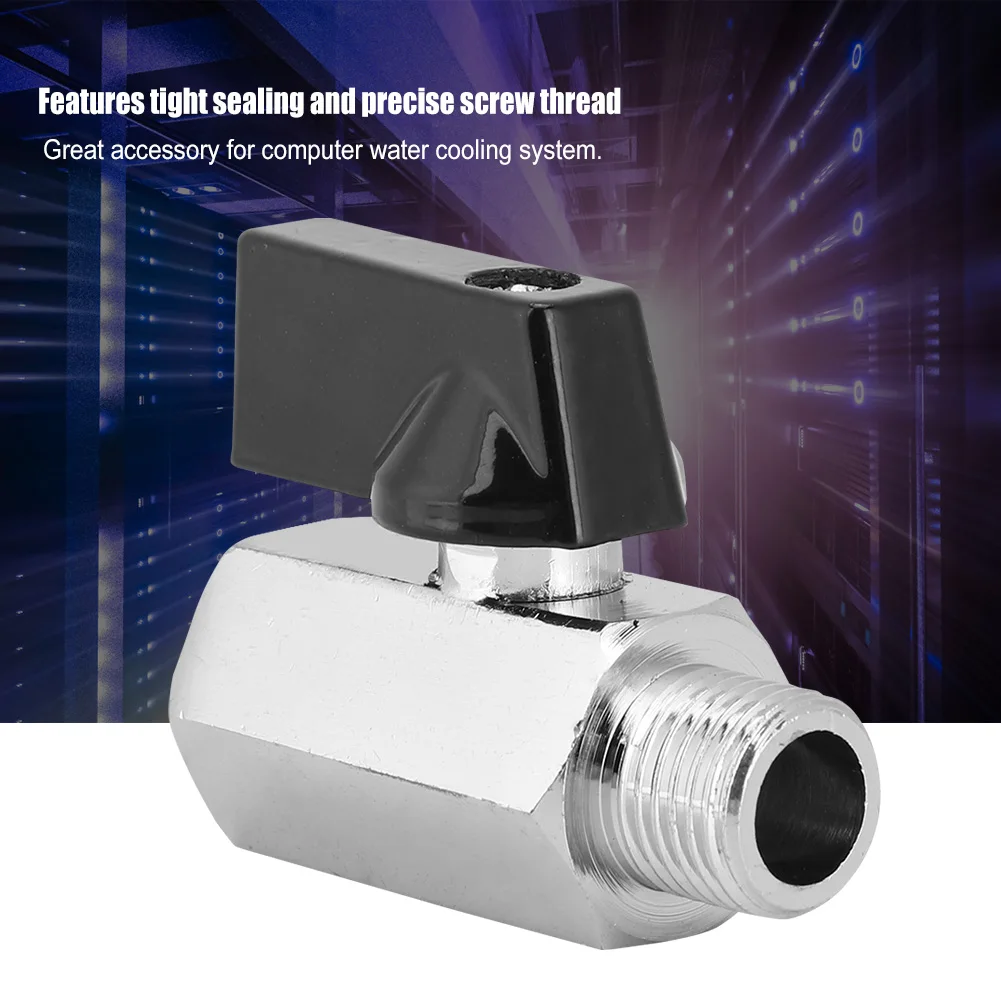 Водяной шаровой клапан с ручкой Дизайн водяного охлаждения клапаны для