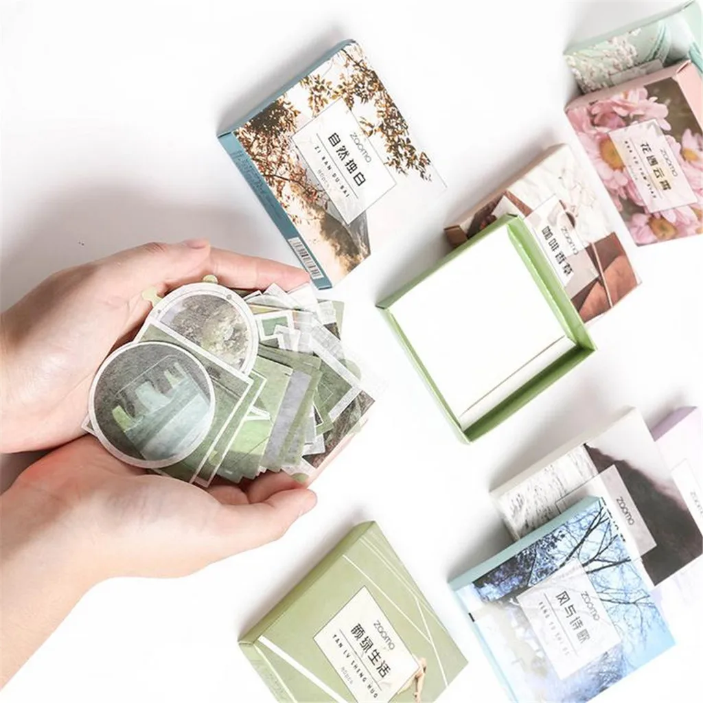 Стикеры в подарочной коробке стикеры упаковке бумажные s 80 виде карт