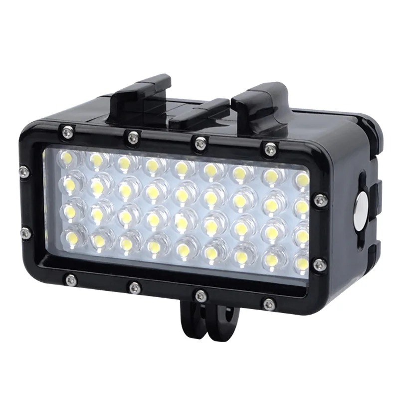 Новинка водонепроницаемая светодиодная подводная лампа для дайвинга GoPro Hero 8 7 6 5 3