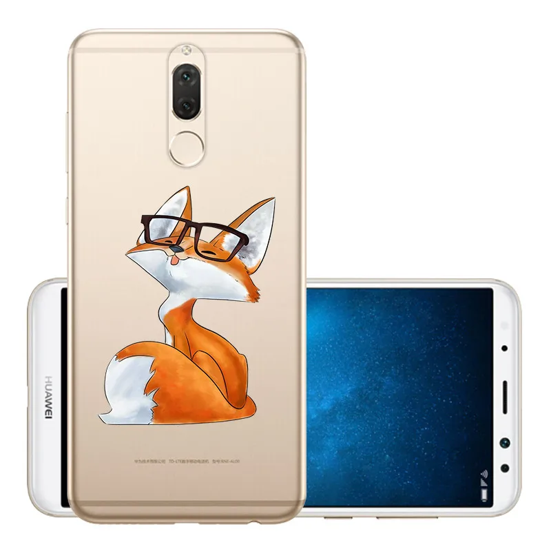 CROWNPRO Мягкий ТПУ для 5," huawei mate 10 Lite чехол-накладка для задней панели телефона Nova 2i/Maimang 6/mate 10 Lite чехол s
