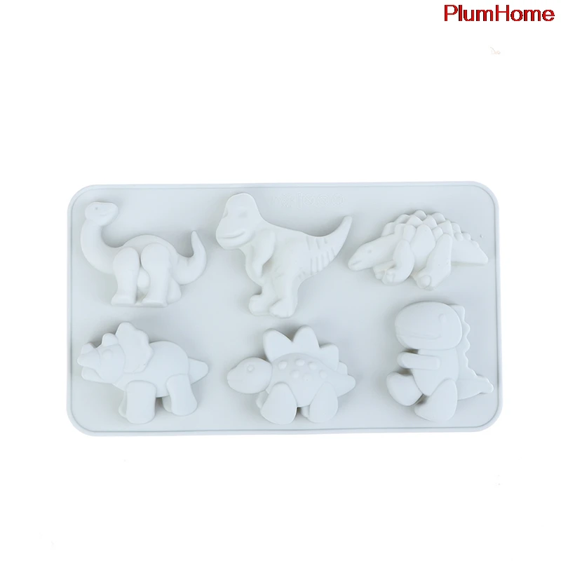 Силиконовые формы для торта в виде динозавра Детская мультяшная форма шоколада