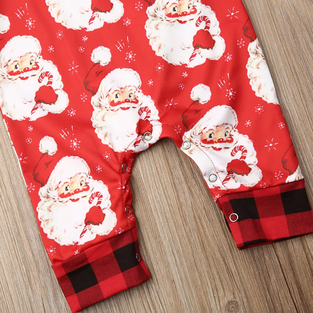 

Christmas Baby Boys Romper Clothes Newborn Kids Girls Xmas Santa Clothes Romper Jumpsuit Warm Outfit