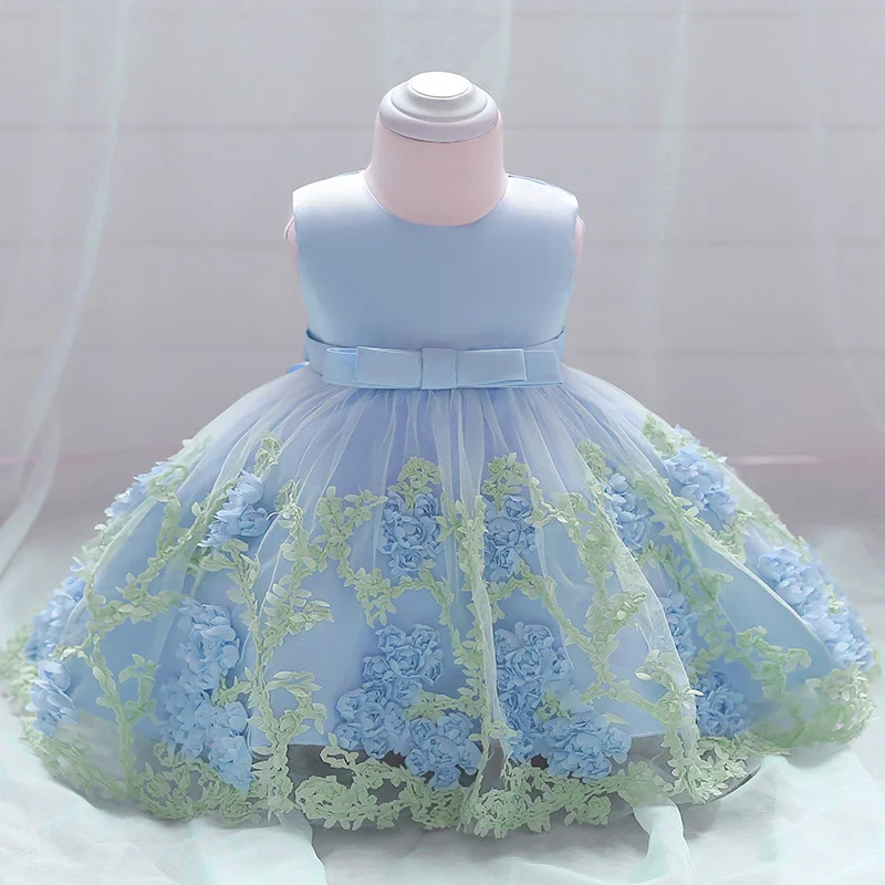 

Petal Toddler Baby Girl Infant Dress Princess Christmas Baby Girl Dress Kids Party Wedding Vestidos for Baby First Birthday