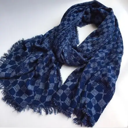 Роскошные Повязка шарф Для мужчин Мягкий хлопок женский и мужской платок