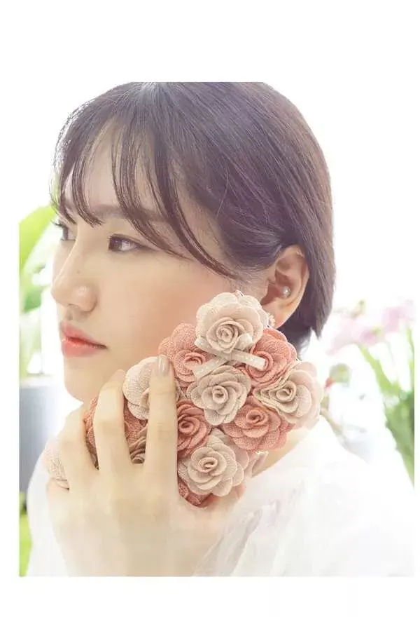 Чехол книжка с 3D рисунком розы кожаный чехол откидной крышкой сумочка кошелек