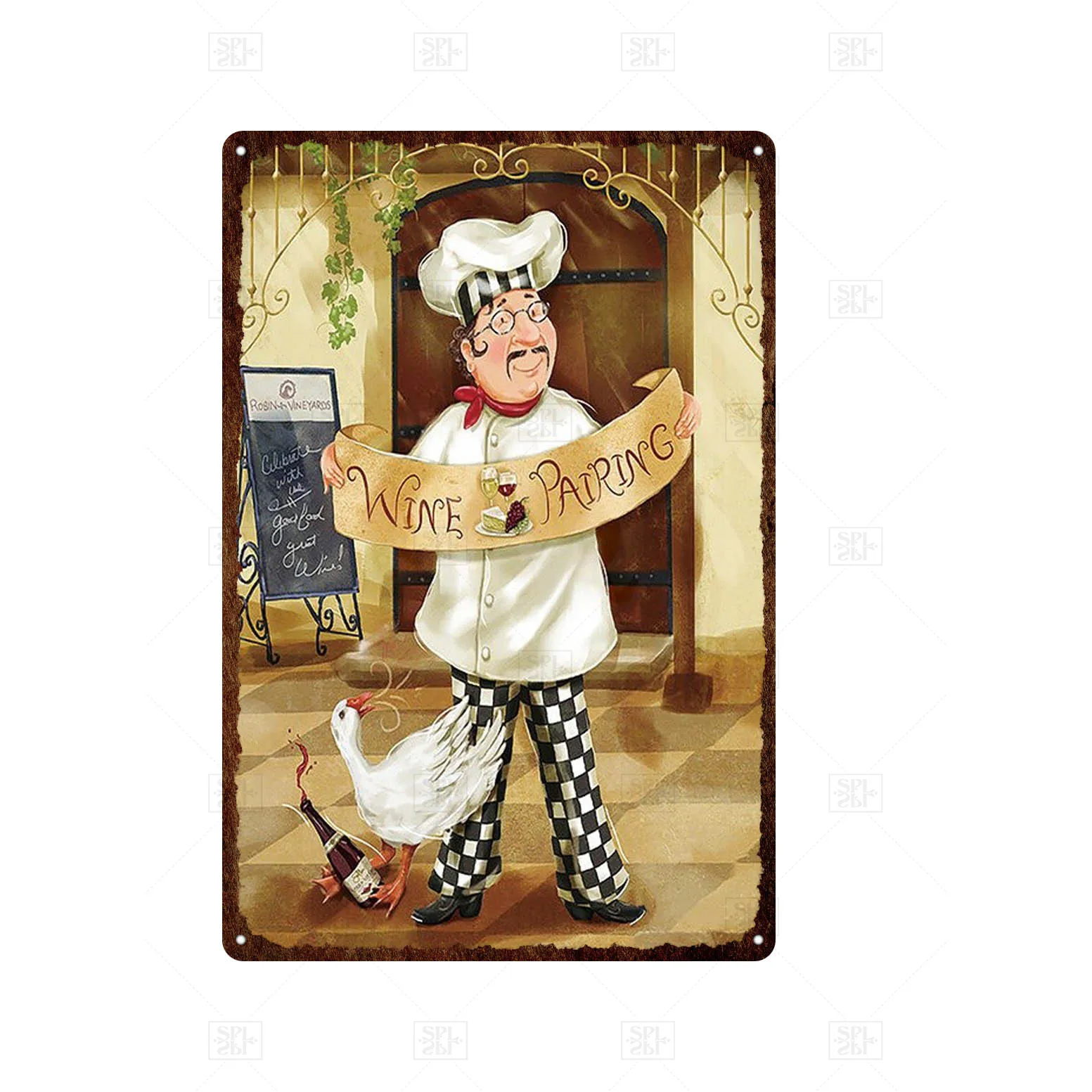 Металлическая настенная жестяная вывеска винтажный постер для пива