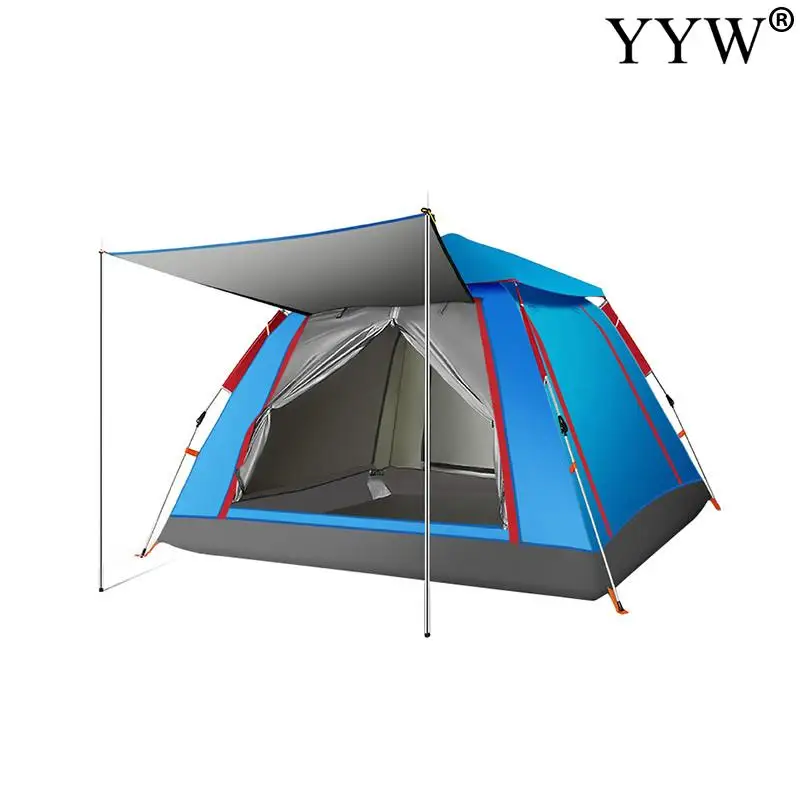

215x215x142cm outdoor waterproof hiking camping tent anti-uv portable tourist tent ultralight folding tent pop up sun shade tent