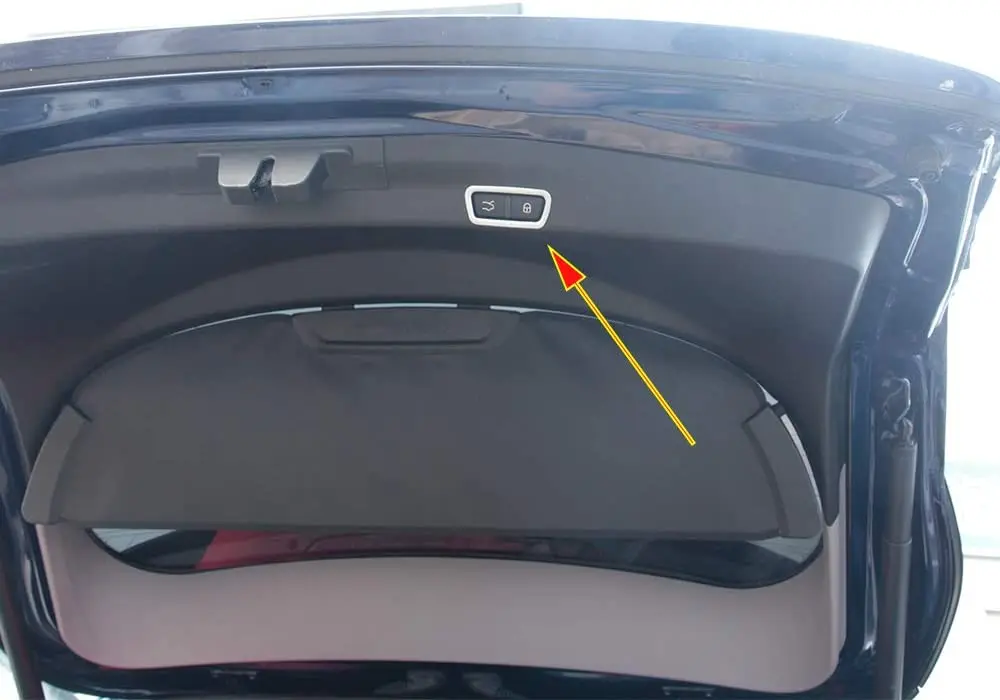 

Для Alfa Romeo Stelvio 2017 2018 2019 ABS Matte Rear Tail Door Swtich Button Frame Trim