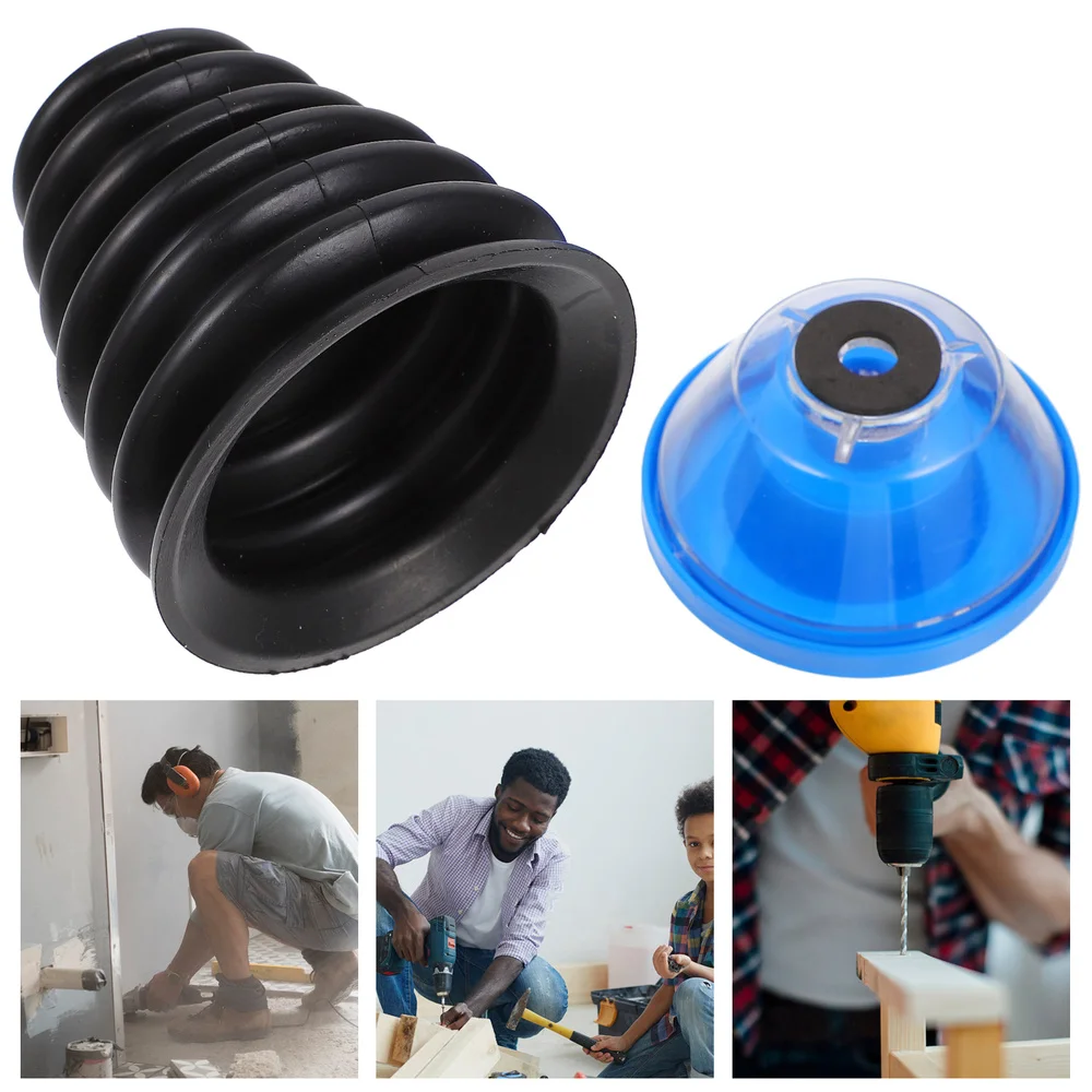 

6pcs Creative Dust Covers Sturdy Dust Bowls Practical Drill Dust Bowls