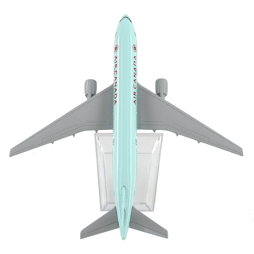 Самолёт в масштабе 1/400 самолёт Боинг 777 Air Canada 16 см модель самолета из сплава B777