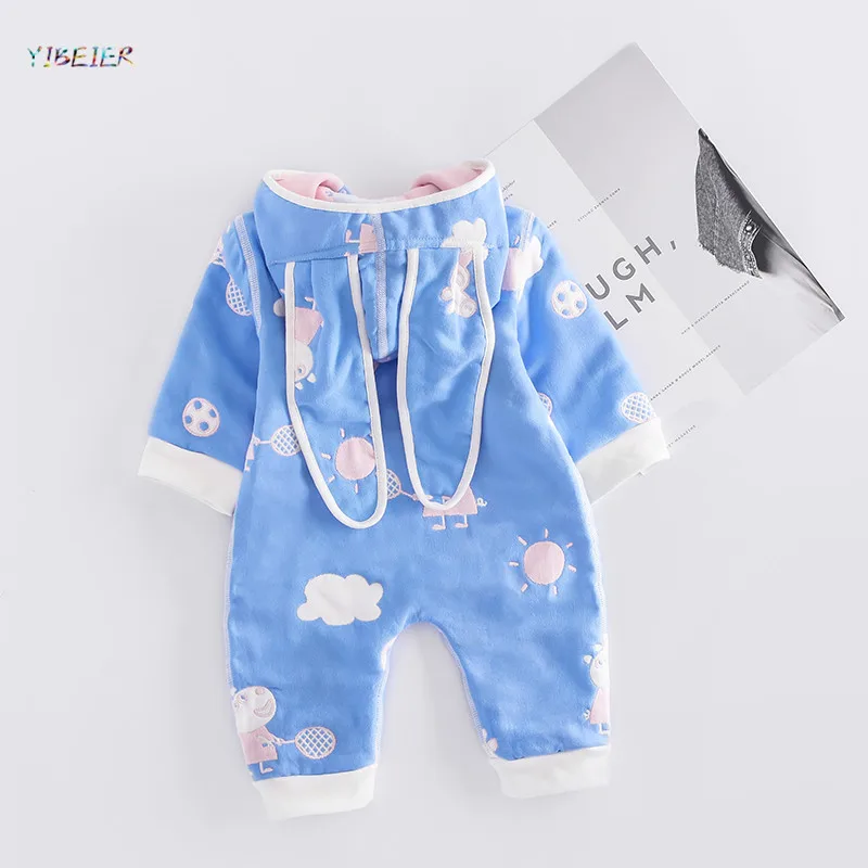 Хлопковый комбинезон Bebe Ropa Invierno для новорожденных боди младенцев маленьких