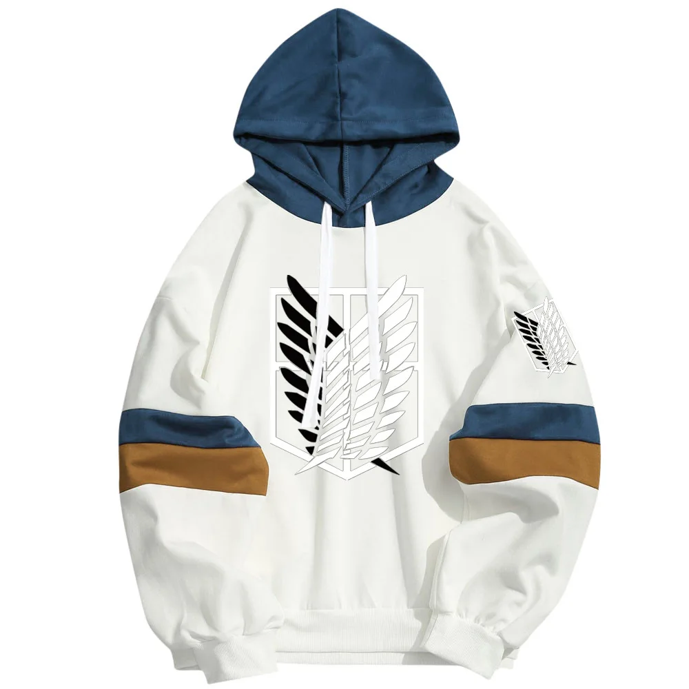 Толстовка унисекс с капюшоном Атака Титанов | Тематическая одежда и униформа