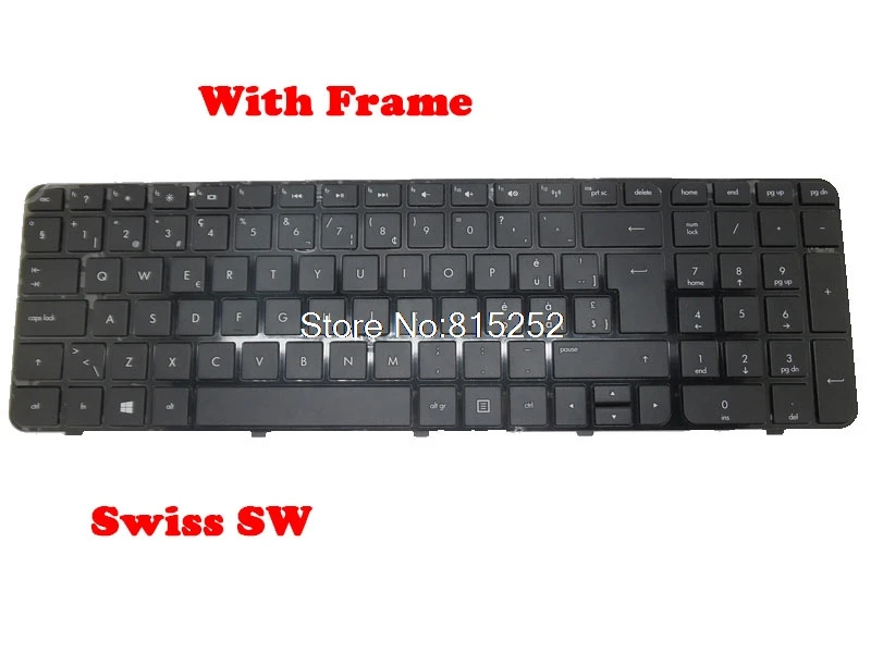 Клавиатура для ноутбука HP Pavilion G7 2000 Swiss SW/English US/Турецкий TR/Болгария/Итальянский IT