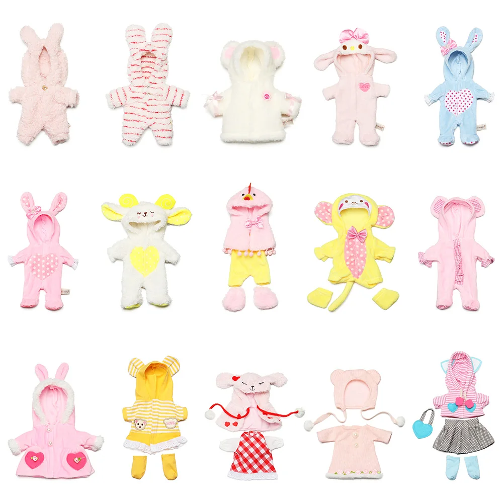 

15 стилей s Nenuco кукольная одежда, милый полосатый стиль, пижамный комплект для маленькой куклы Merlot, аксессуары для кукол 25 см Mellchan, игрушки, по...
