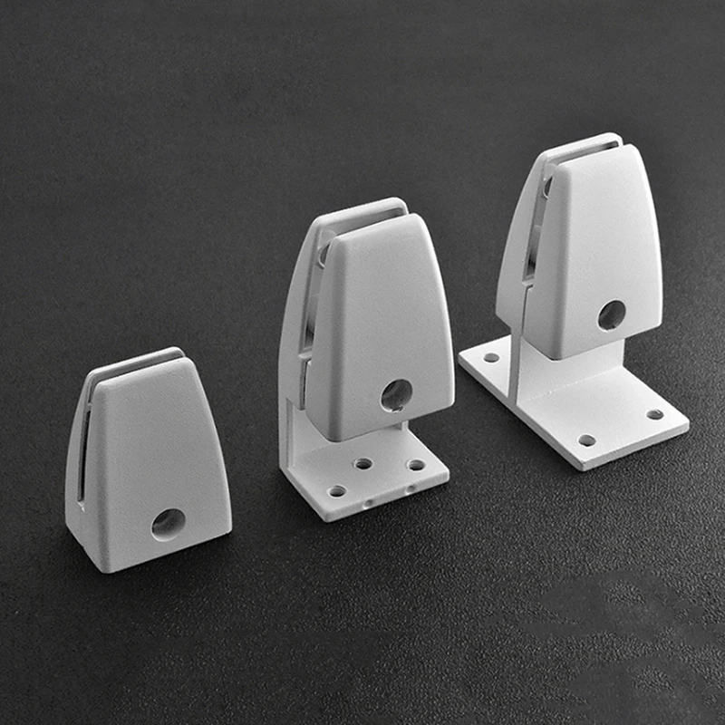 

1pcs High Quality Silver Aluminum alloy Glass Clips Adjustable Office Screen Clip Clapboard Shelf Clamp Bracket Glass Holder