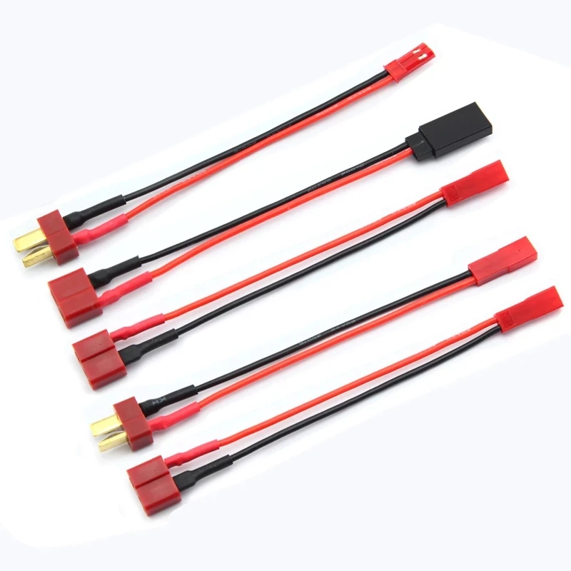 TRX XT60 EC5 EC3 T Deans 4 0 мм 3 5 JST SM Tamiya Разъемы Адаптера Мама-папа 12 14 16Awg 10 см для