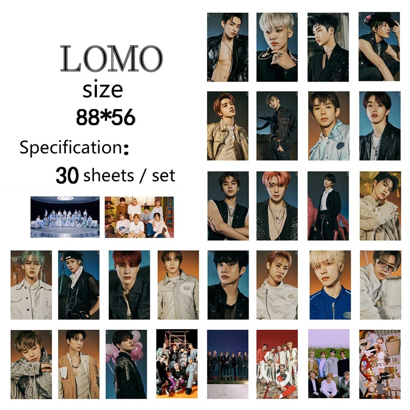 

30pcs/set Memory Stick Collective 13 LOMO Box Small Cards-30 Small Cards 8.8*5.6cm