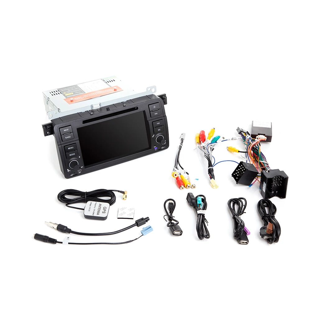 DSP 8 ядерный Авторадио 1 Din Android 10 Автомобильный мультимедийный для BMW E46 M3