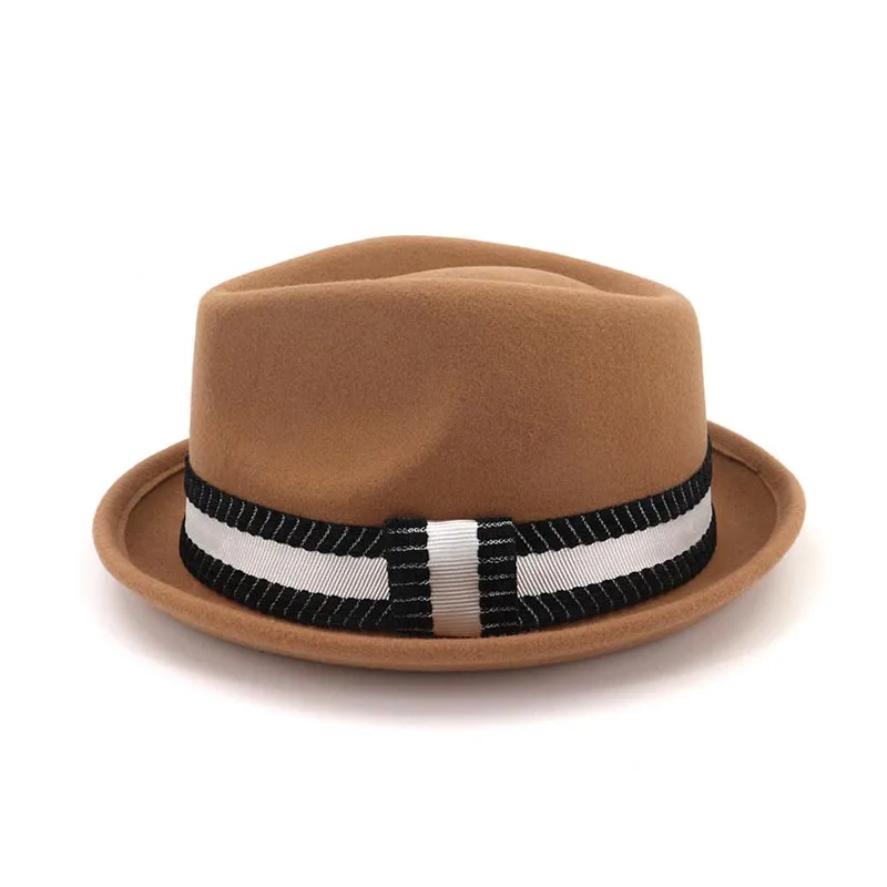 Зимние фетровые шапки Фибоначчи высокого качества из шерсти войлочные для