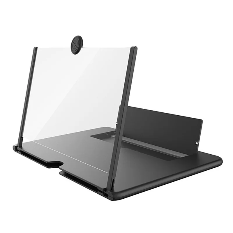 

14 inch HD Screen Magnifier Video Amplifier Cell Mobile Phone Foldable 3D Zoom Enlarged Screen Expander Non-Slip Bracket Stand