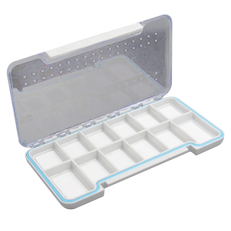 

Magnetic Fly Fishing Storage Box ABS Waterproof Transparent Lid Fishing Tackle Box Hook Lure Flies Box