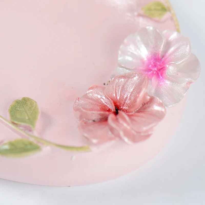 Handmade Silicone Concrete Mould Flower Shaped Coaster Tool | Дом и сад