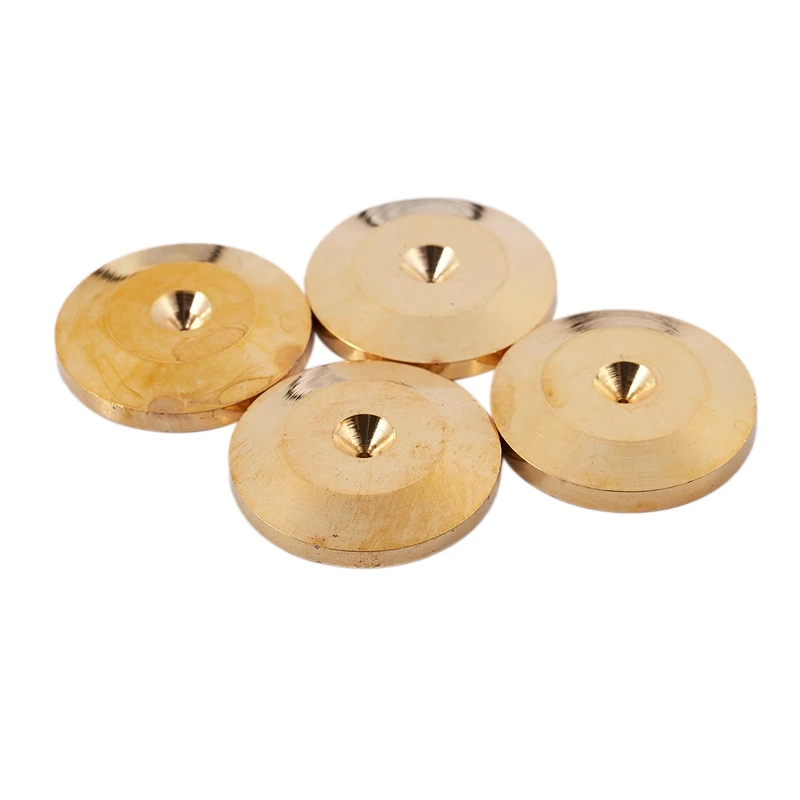 6X36 мм медный динамик Спайк изоляционная подставка + для ног коврик изоляция Pads-4Pcs