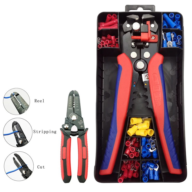 

Automatic Wire stripper Pliers Tools Set Multifunctional Electrician Hand Crimping/Stripping/Cutting Multitool Peeling Pliers