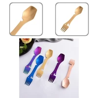 vibrant color practical 5 in 1 spoon fork can opener utensil for bar