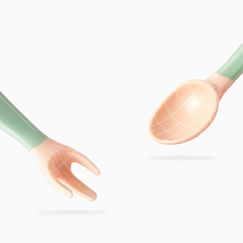 2 шт./Лот ложка для кормления новорожденных с датчиком температуры | Мать и