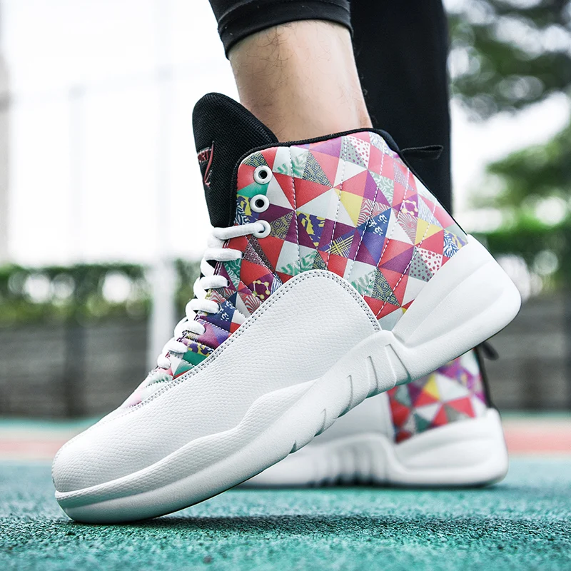 

Hot Superstar Mens Basketball Shoes Air Basketball Sneakers Women Couple Mixed Color Breathable Sports Shoes Fitness Trainers