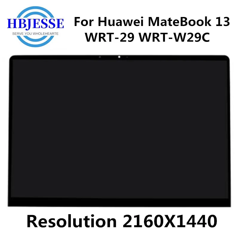 

Новый 13-дюймовый ноутбук для Huawei MateBook 13 WRT-29 WRT-W29C 2K ЖК-дисплей в сборе разрешение 2160x1440