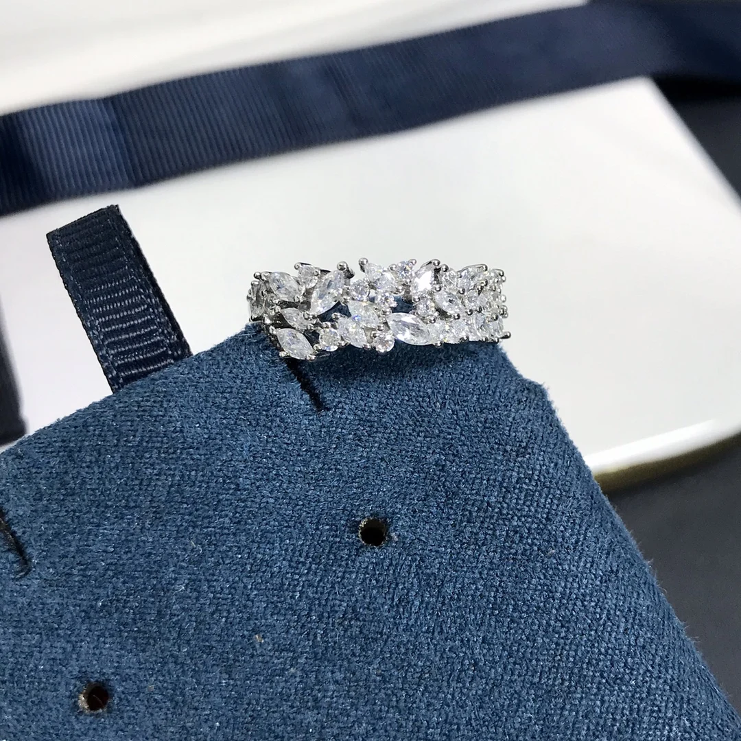 Новые модные брендовые женские звёздное небо кольцо пшеничной шипованные дизайн