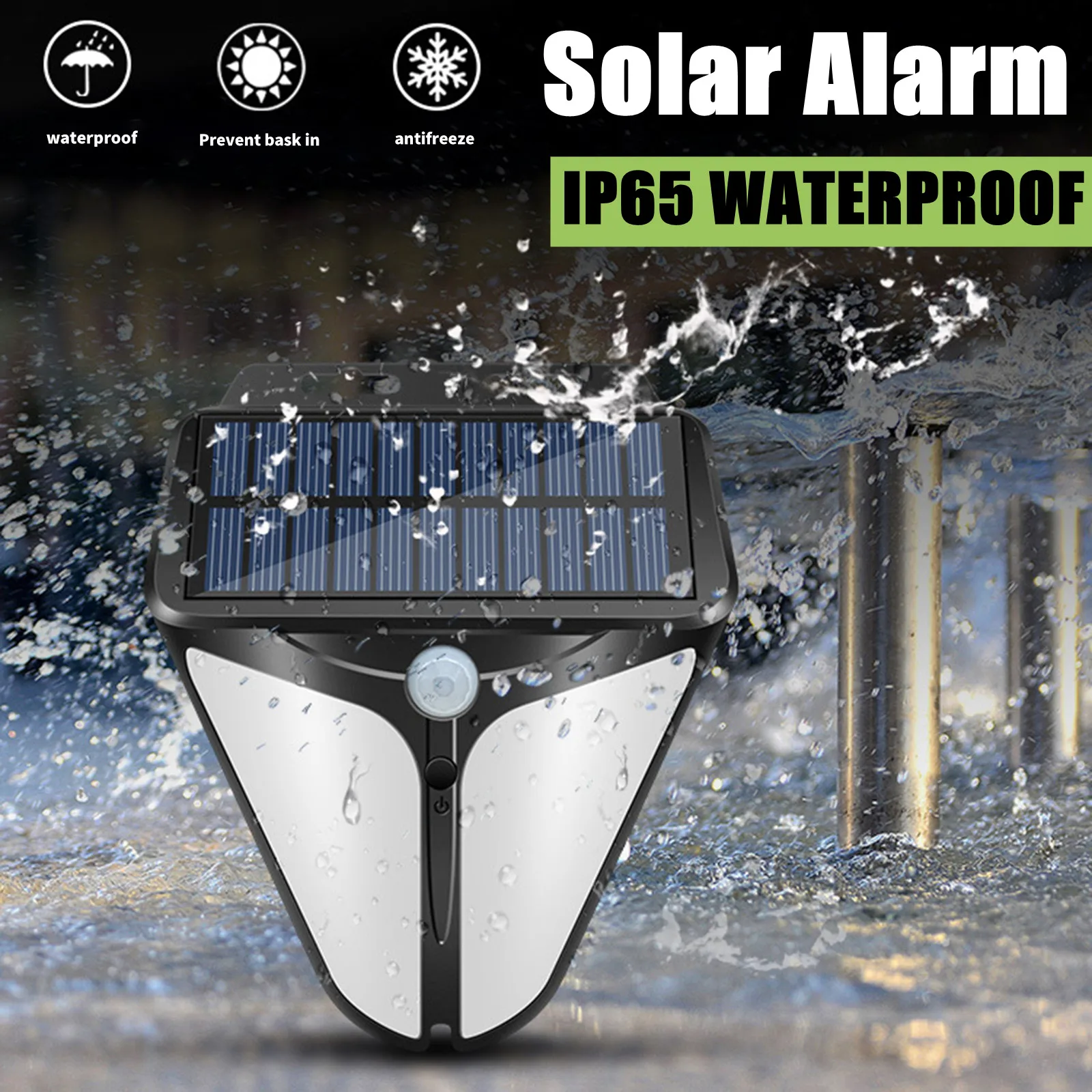 

Светодиодный светильник на солнечной батарее, наружный, 3 режима, датчик движения, настенный светильник, водонепроницаемый светильник на со...