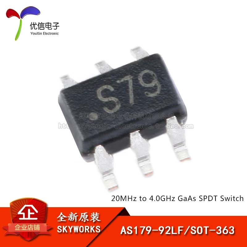 AS179 92LF SOT 363 подлинный оригинальный однополюсный двойной переключатель (SPDT)