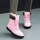 Женские резиновые ботинки, спортивные розовые ботинки на платформе с большой подошвой, увеличивают рост