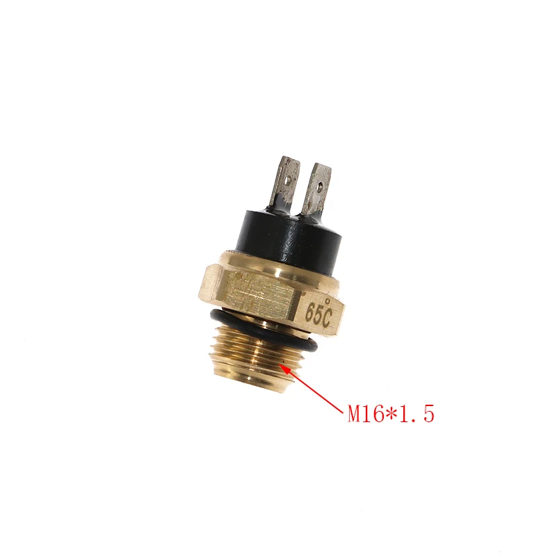 Фото M14/M16/M18*1,5 мм мотоциклетный электрический радиатор, вентилятор охлаждающей жидкости, термостат, переключатель температуры воды, датчик температуры для велосипеда 200 250 400 №5