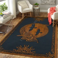viking eagle area rug 3d all over printed non slip mat dining room living room soft bedroom carpet 02