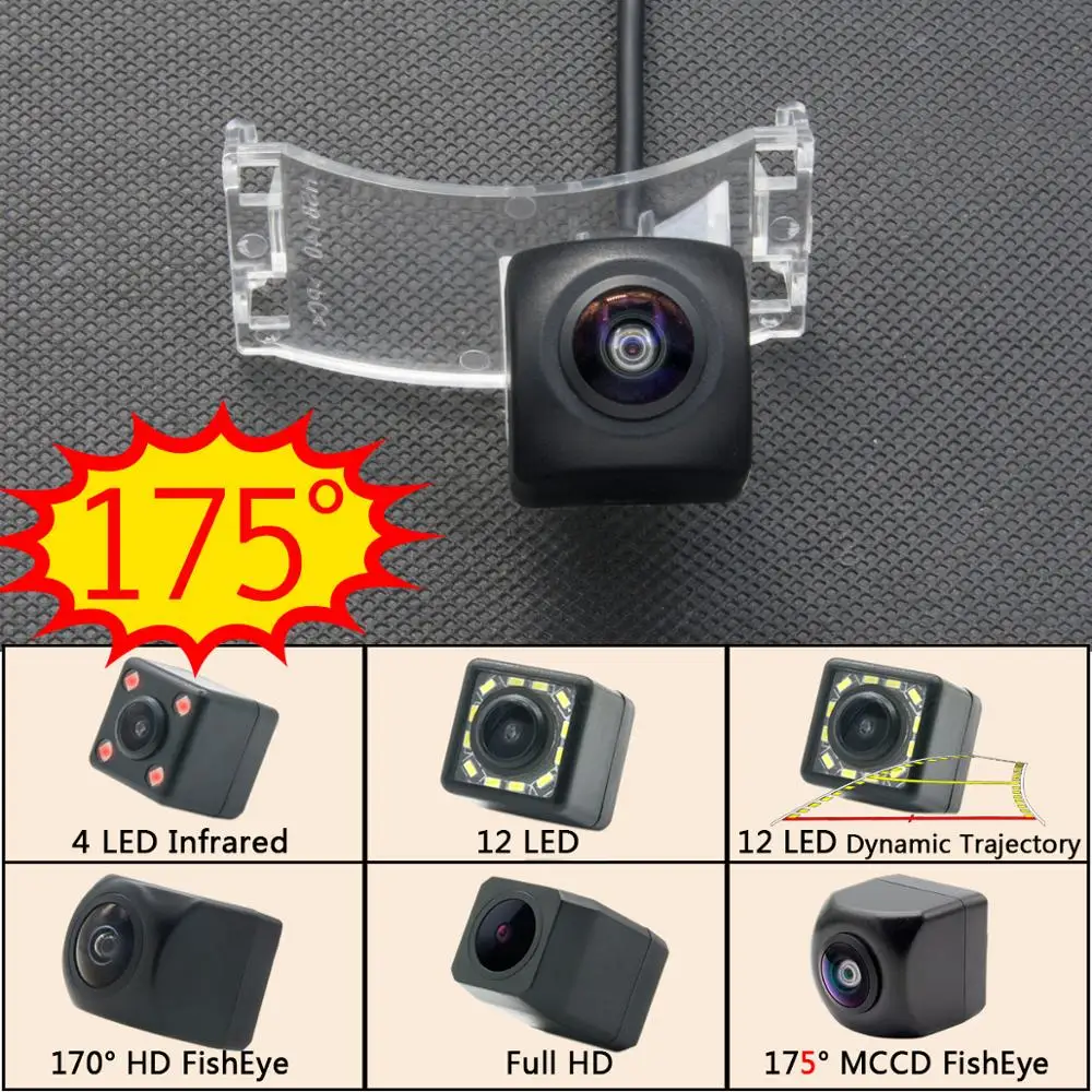 Камера заднего вида автомобиля рыбий глаз 175 градусов 1080P для Mazda CX 9 CX9 2007 2008 2009 2010