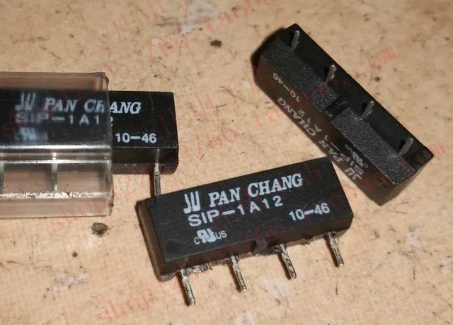 

50PCS/LOT NEW AND ORIGINAL Relay SIP-1A12 12V 4PINS
