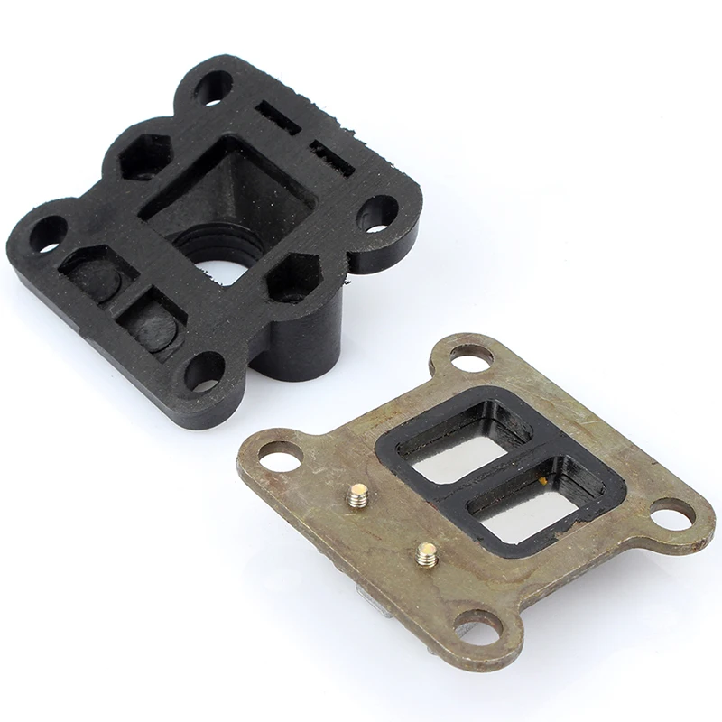 Reed Valve+ Inlet Intake Manifold For 49cc Mini Moto Dirt Pocket Bike ATV Quad Go Kart Scooter