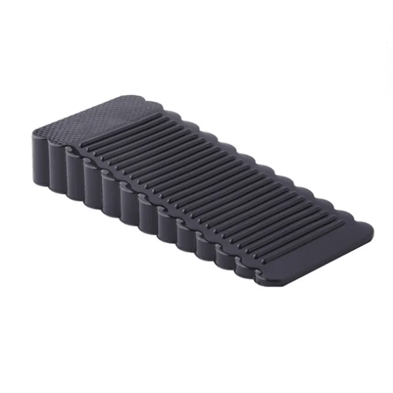 

1 Pcs Safety Silicone Door Stop Stoppers Block Wedge Doorstops Home Office Rear Retainer Anti-collision