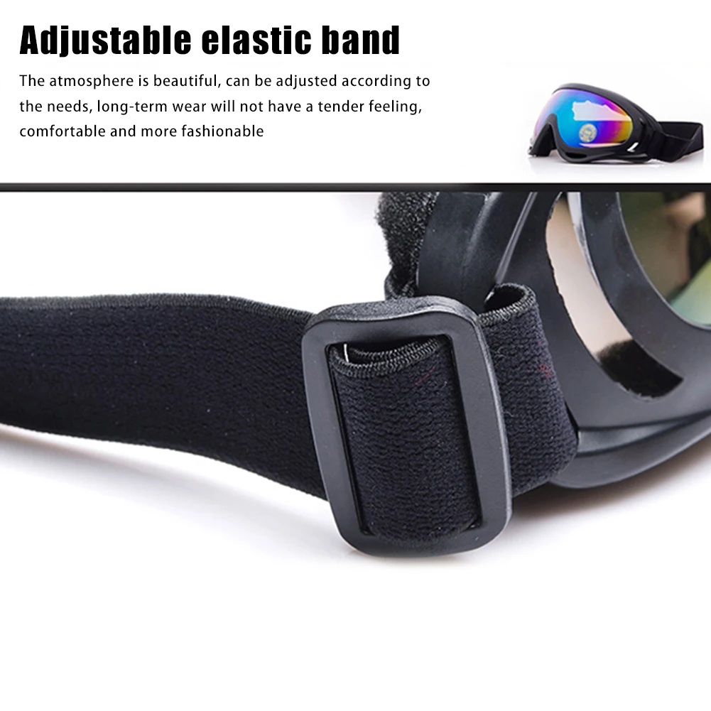 

Anti-Fog Goggles Anti-Dust Outdoor Riding Skiing Goggles Impact Resistant Glasses Eyewear
