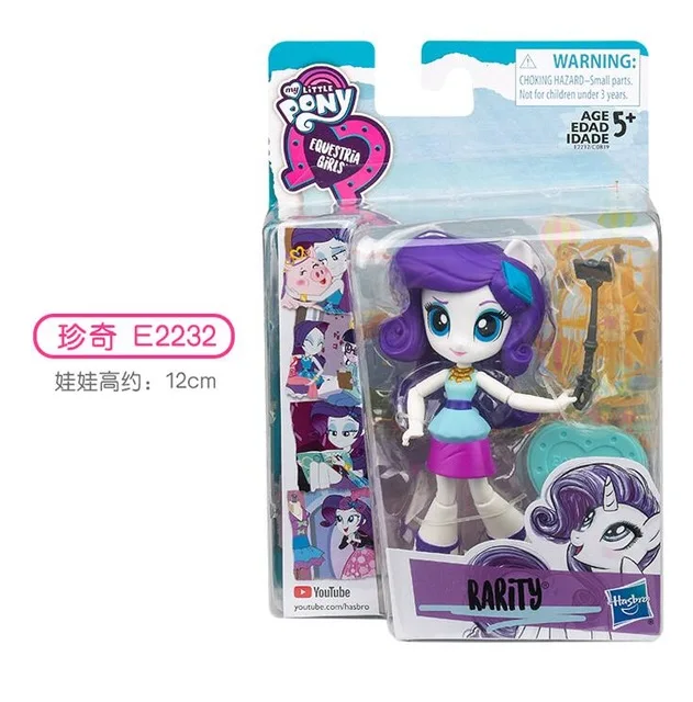 E2232 My Little Pony модель куклы Селестия суставов движение Радуга Дэш ПВХ фигурка аниме одна деталь горячие игрушки для детей Bonecas - Цвет: E2232